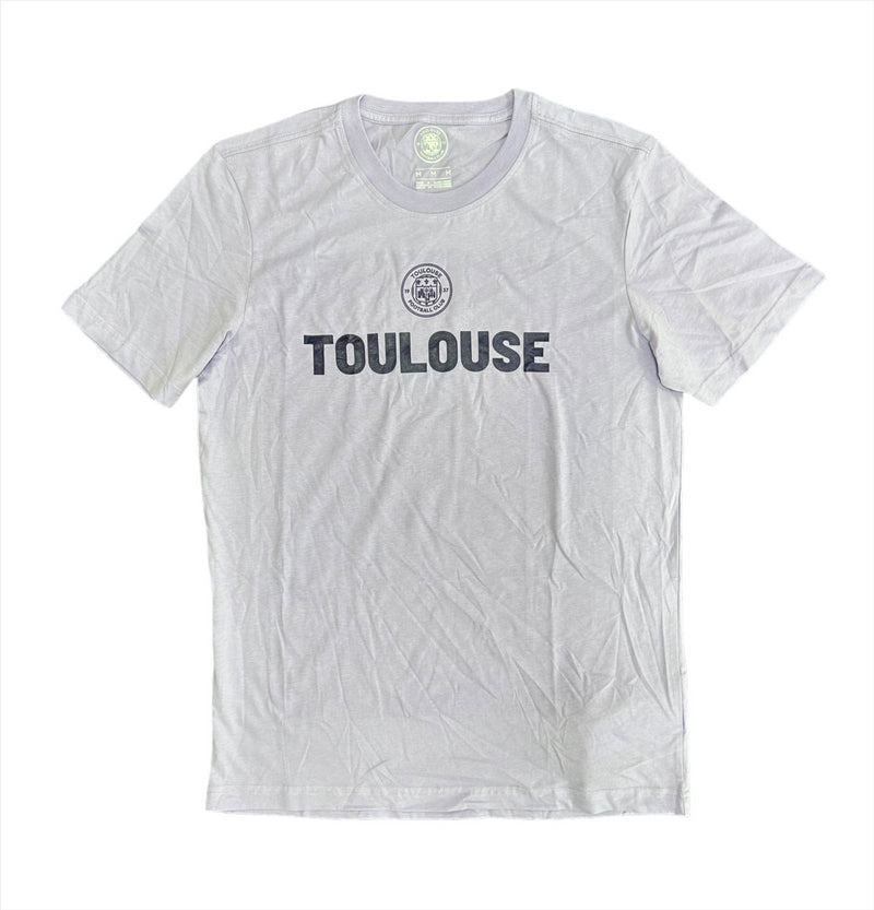 Toulouse Football Men's T-Shirt Wordmark Lilac Top