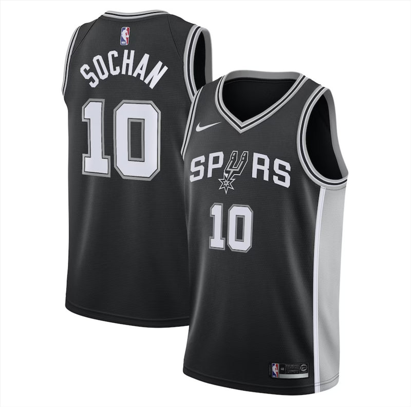 San Antonio Spurs Jersey Men's Nike NBA Basketball Shirt Top