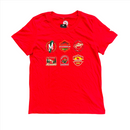 Minnesota Wild Women's T-Shirt NHL Red Top