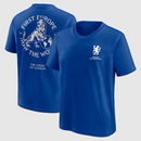 Chelsea Kid's Football T-Shirt Blue Now The World Top