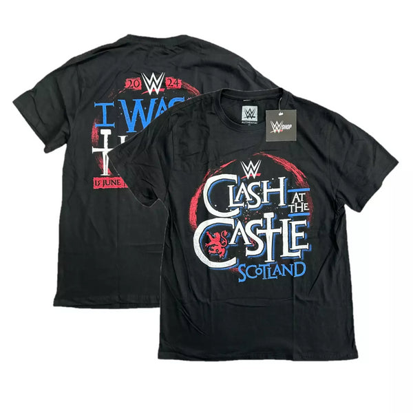 WWE Wrestling Kid's T-Shirt Scotland Clash At The Castle Top