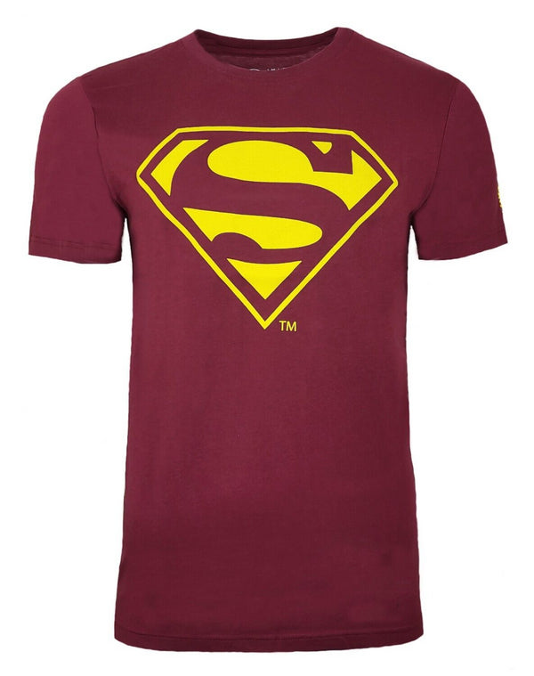 Aston Villa Football T-Shirt Men's Superman DC Comic Top