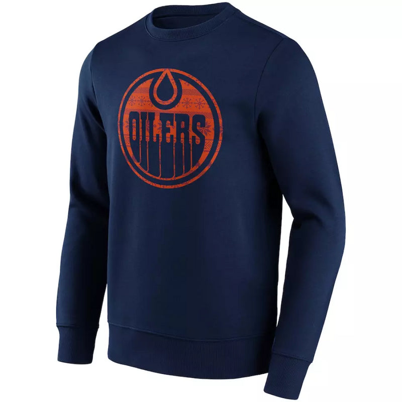 Edmonton Oilers NHL Sweatshirt Men's Christmas Graphic Top