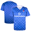 Chelsea Men's Football Shirt Score Draw Retro Top