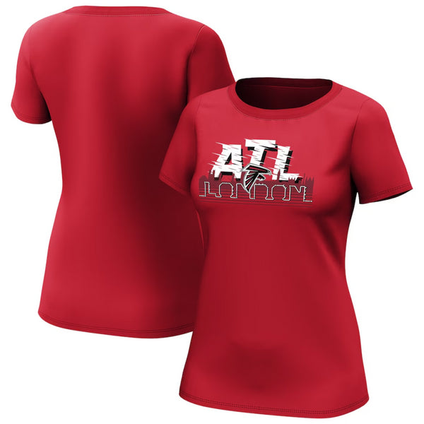 Atlanta Falcons Women's T-Shirt NFL Hometown Top