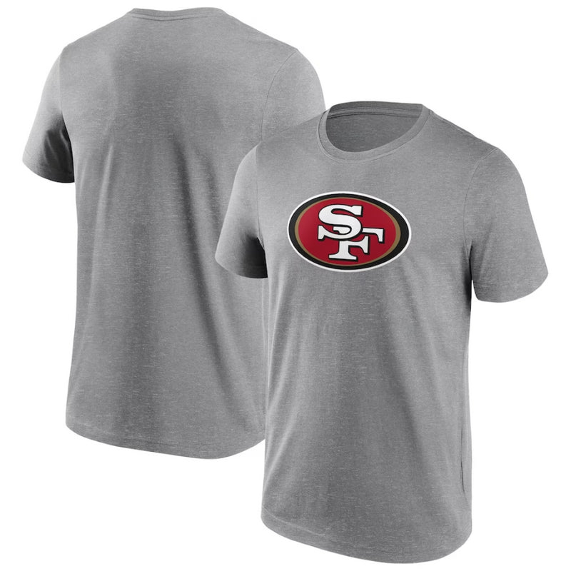 San Francisco 49ers T-Shirt Men's NFL Neutral Colour Logo Top