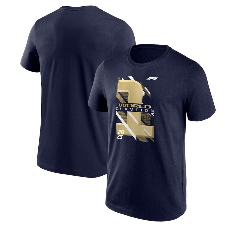 Formula 1 Men's T-Shirt Champion Gold Print T-Shirt