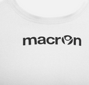 Macron Men's Football T-Shirt MP 151 Training White Logo Top