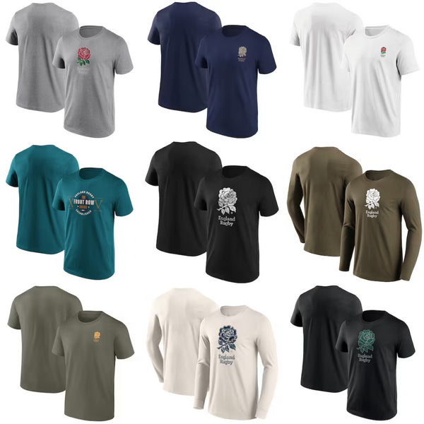 England Rugby Mystery T-Shirt Fanatics Men's Top