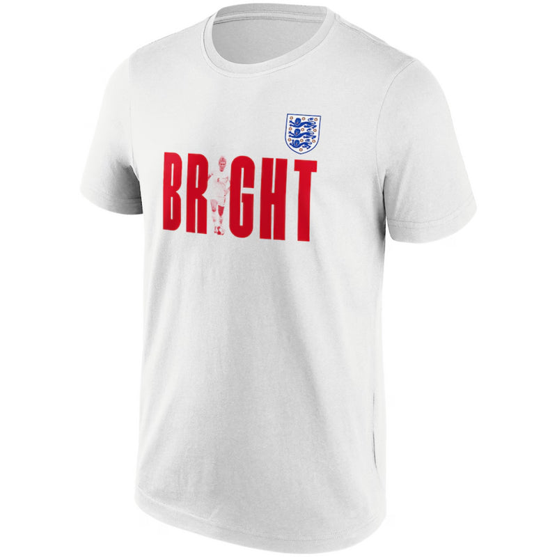England Men's Graphic T-Shirt Football Bright N&N Top