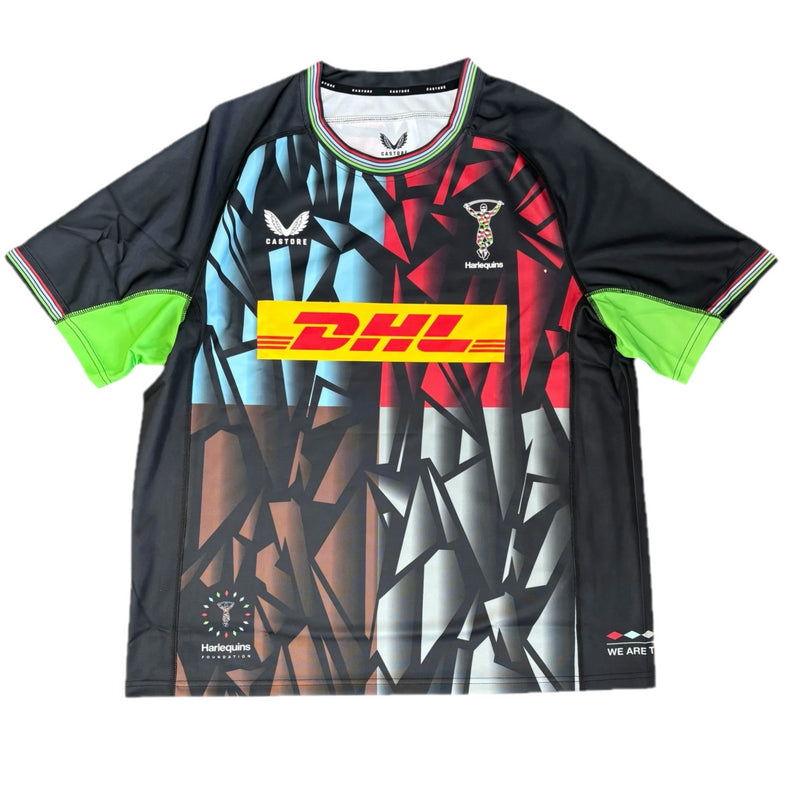 Harlequins Men's Rugby Shirt Castore 22/23 Away Jersey