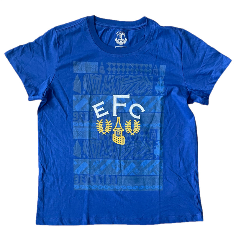 Everton Women's Football T-Shirt Fanatics Tee Top
