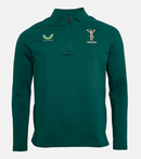Men's Harlequins Rugby Top Castore 1/4 Zip Midlayer Top - New