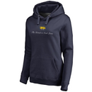 British & Irish Lions Hoodie Rugby Women's Navy Wordmark Hoodie