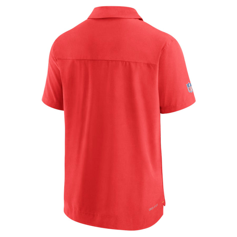 Kansas City Chiefs Polo Shirt Men's Nike NFL Coach Top