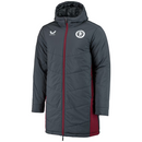 Aston Villa Women's Jacket Castore Staff Long Bench Jacket