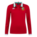 British & Irish Lions Shirt Rugby Canterbury Women's LS Jersey