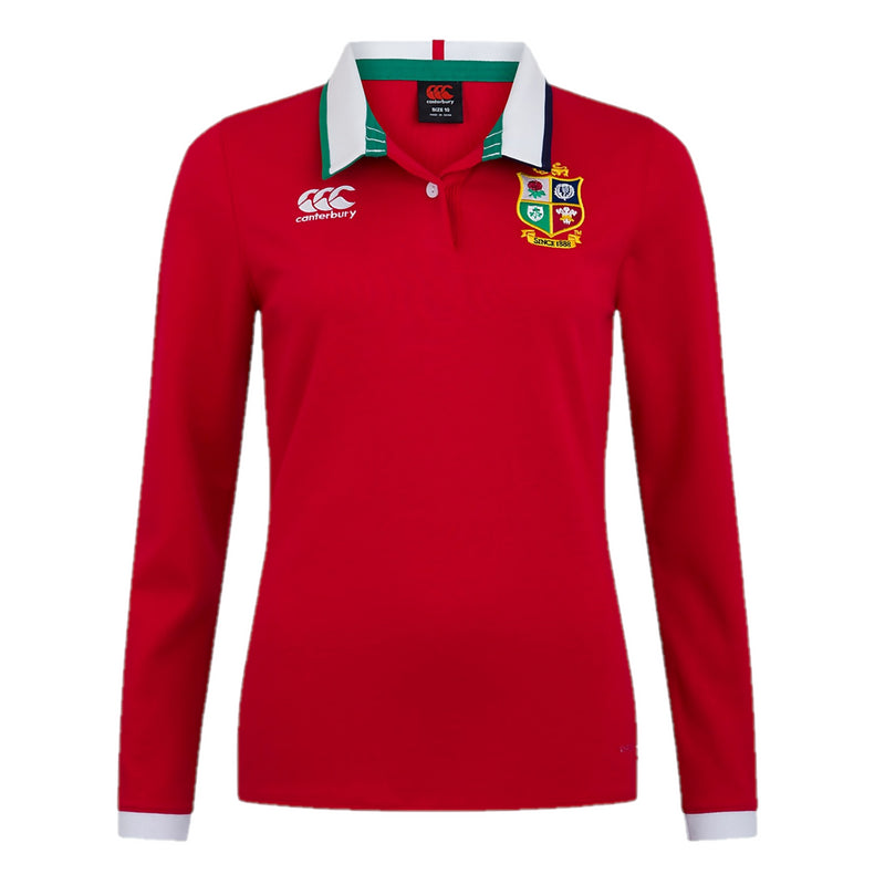 British & Irish Lions Shirt Rugby Canterbury Women's LS Jersey