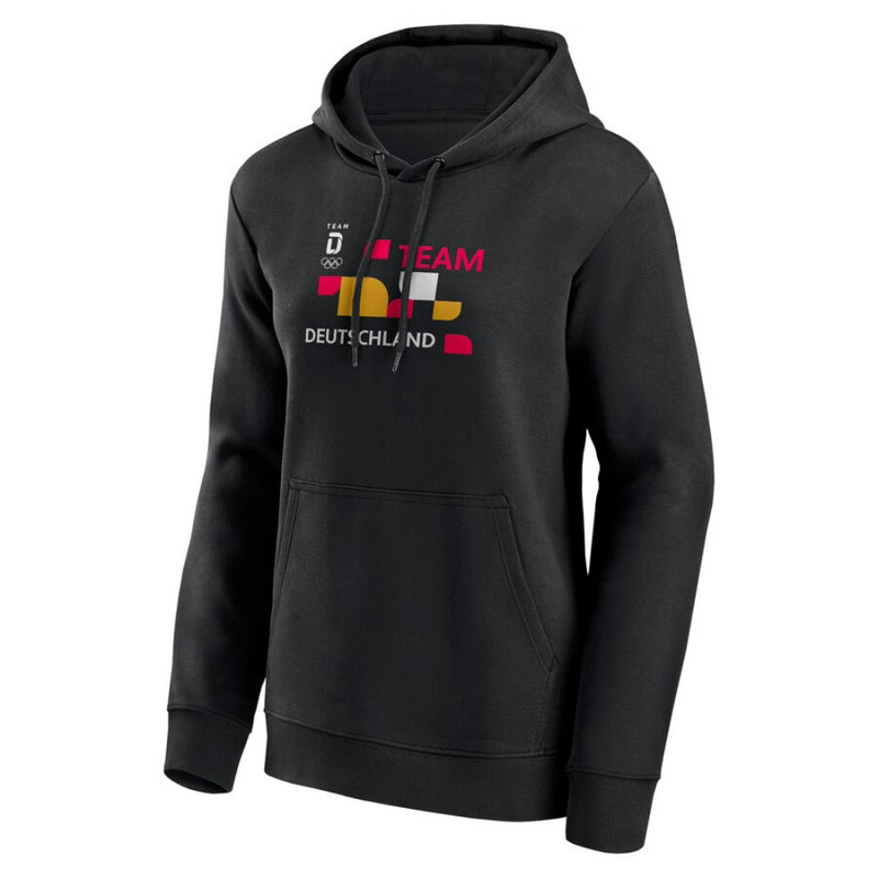 Team D Women's Sweatshirt Olympics Hometown Graphic Hoodie