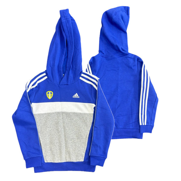 Leeds United Kid's Hoodie Football adidas Blue Hoodie