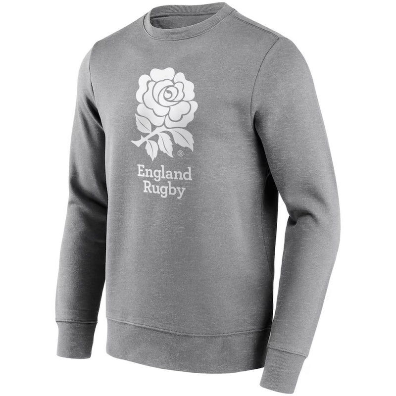 England Rugby Men's Sweatshirt Mono Logo Graphic Crew Top