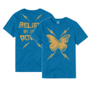 WWE Men's Graphic Top Nikki A.S.H Blue Top