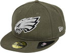 Philadelphia Eagles NFL Cap Adult New Era American Football Fitted Hat