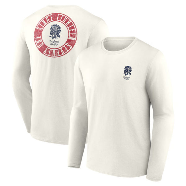 England Rugby Men's T-Shirt Revolve Front & Back Graphic Top