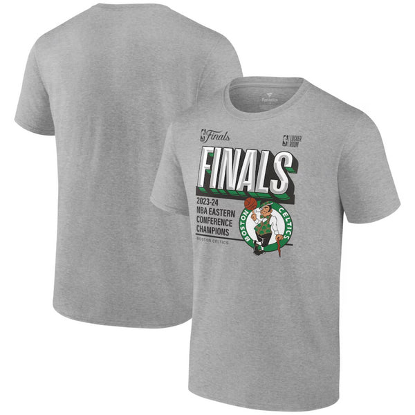 Boston Celtics Men's T-Shirt NBA Locker Room Grey Top