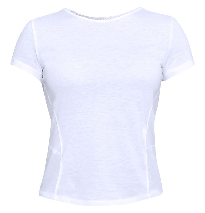Under Armour White T-Shirt Women's Gym Threadbone Top