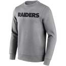 Las Vegas Raiders Sweatshirt Men's NFL Grey Top