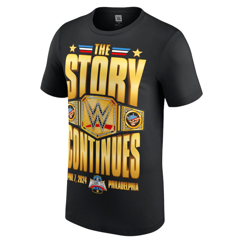 WWE Men's Graphic T-Shirt Cody Rhodes Story Continues Top