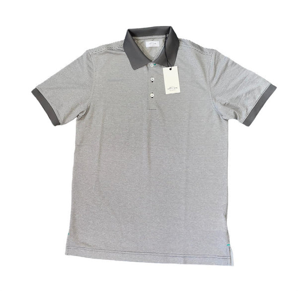 adidas Men's Polo Shirt Striped Golf Polo Shirt