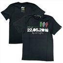 Valentino Rossi MotoGP T-Shirt Women's Black Team Sky Top