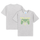 Everton Kid's Football T-Shirt Grey Marl Play To Win Top