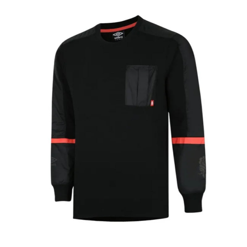 England Rugby Men's Sweatshirt RFU Icon II Contrast Sweatshirt