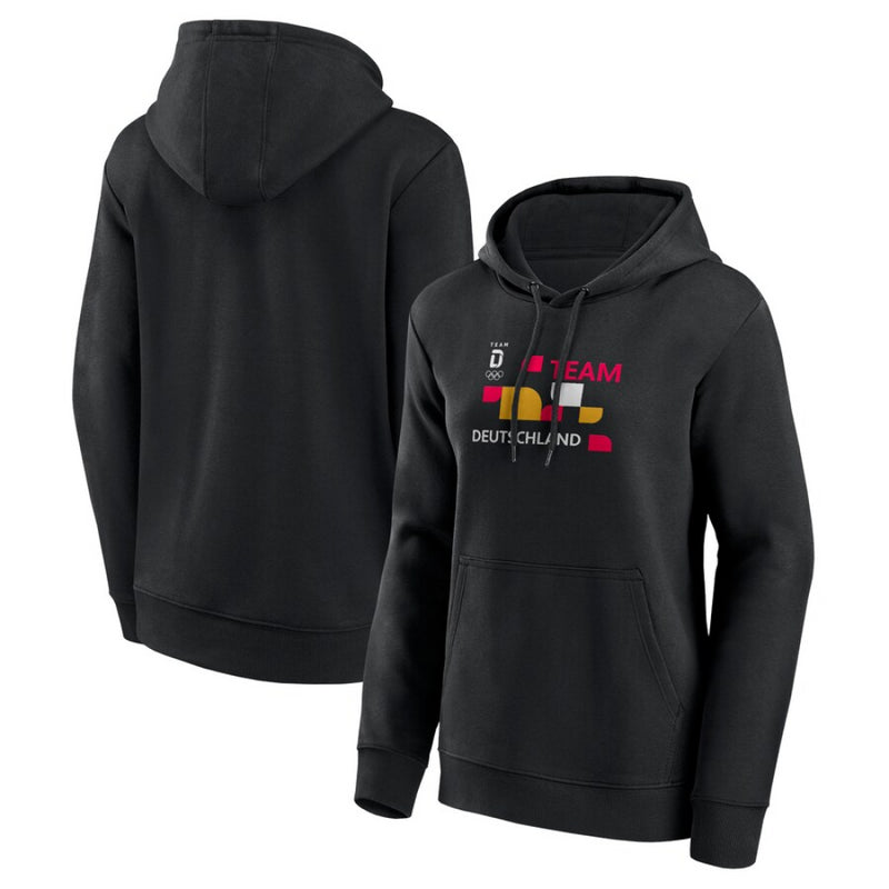 Team D Women's Sweatshirt Olympics Hometown Graphic Hoodie