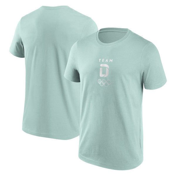 Team D Men's T-Shirt Olympics Small Mono Logo Graphic Top