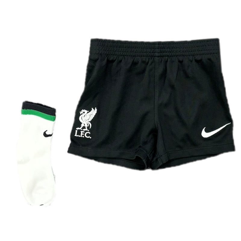 Liverpool Nike Shorts & Socks Kid's Football Away Kit Socks And Shorts