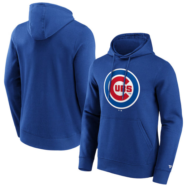 Chicago Cubs MLB Hoodie Blue Primary Logo Graphic Hoodie