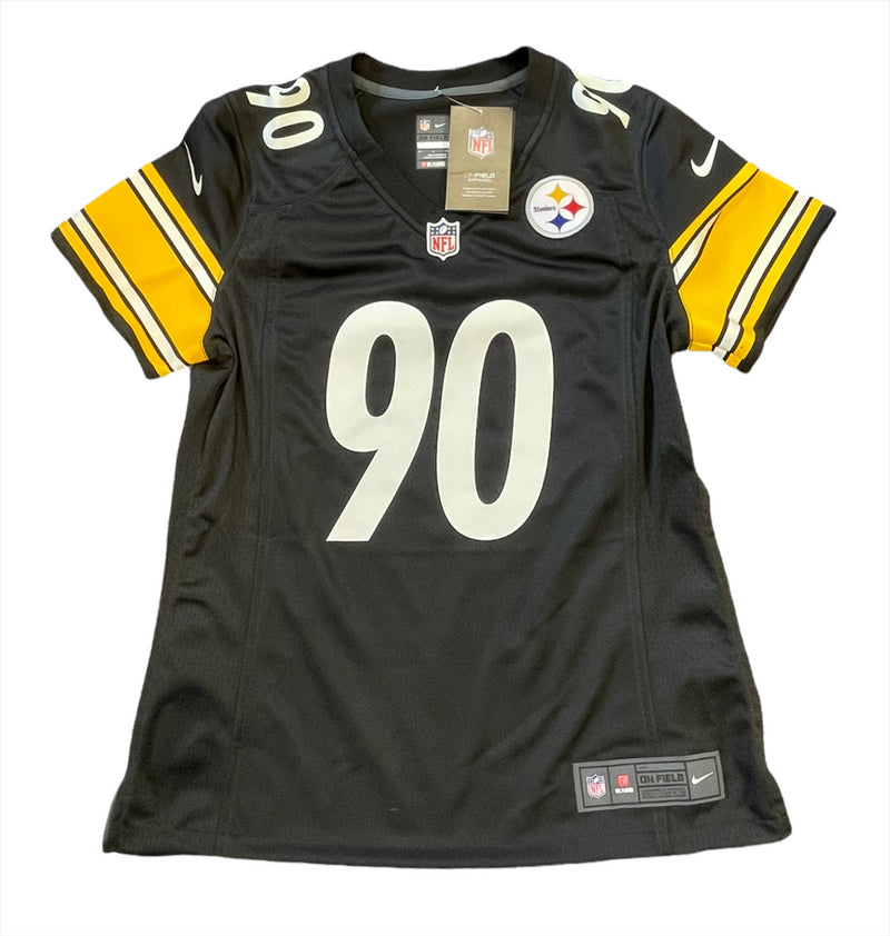 Pittsburgh Steelers NFL Jersey Nike Women's Home Top - Watt 90