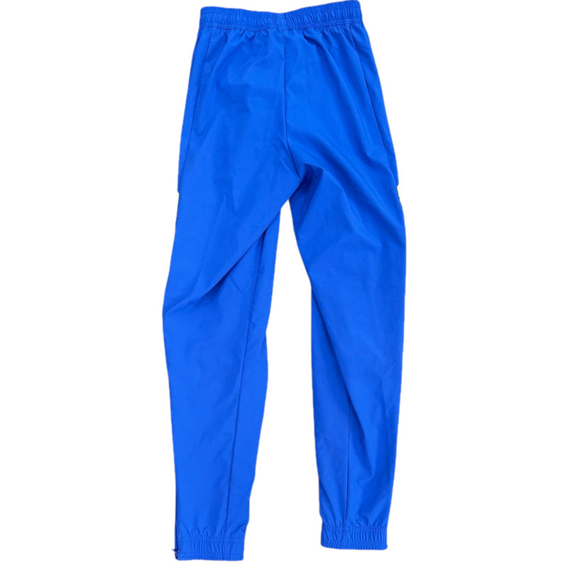 Leeds United Men's Trousers adidas Football Blue Track Pants