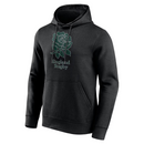 England Rugby Men's Hoodie Black Logo Graphic Hoodie