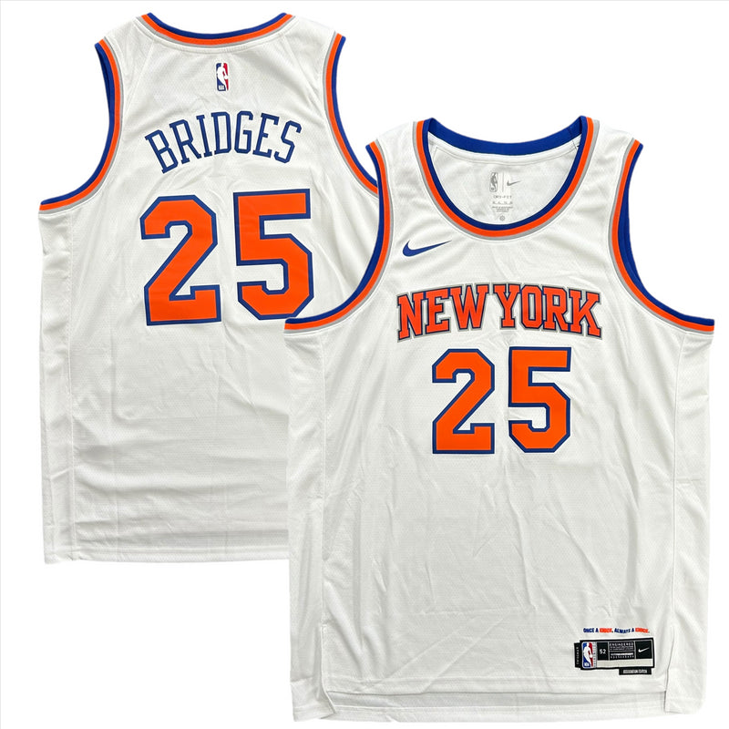 New York Knicks Jersey Kid's NBA Nike Association - Bridges