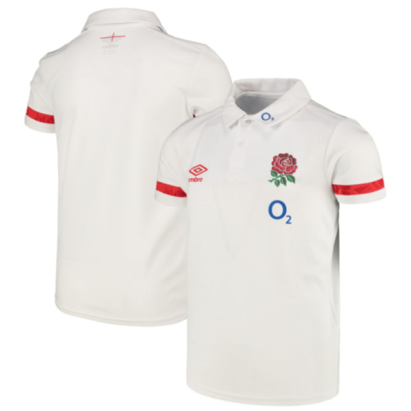 England Rugby Polo Shirt Kid's Umbro Top