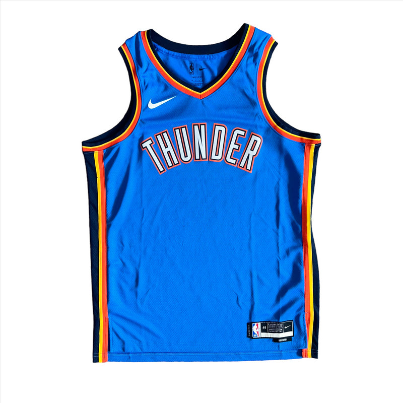 Oklahoma City Thunder Jersey NBA Nike Men's Plain Icon Jersey