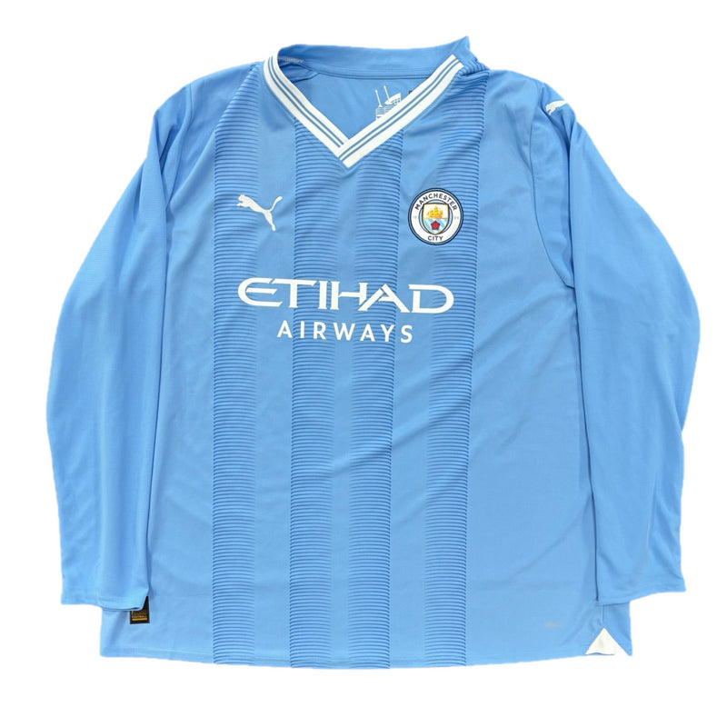 Manchester City Men's Shirt Puma Football Home Champions 23 Top
