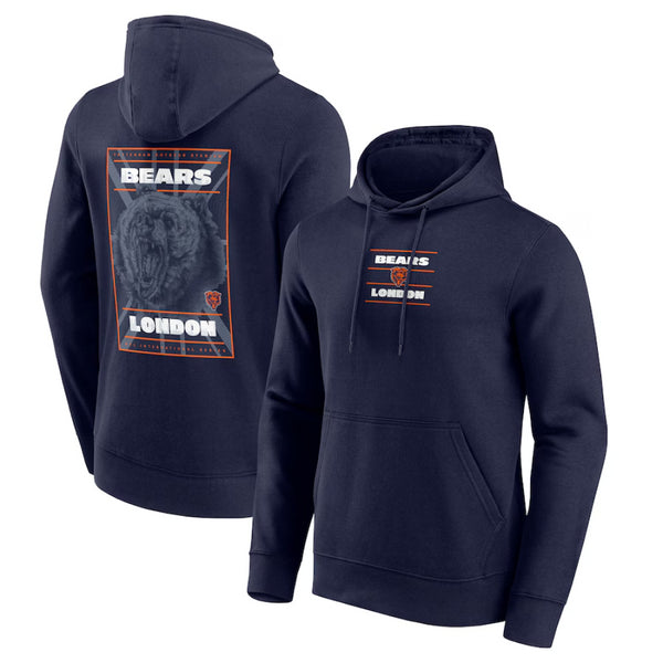Chicago Bears NFL Hoodie Men's Hometown To London Hoodie