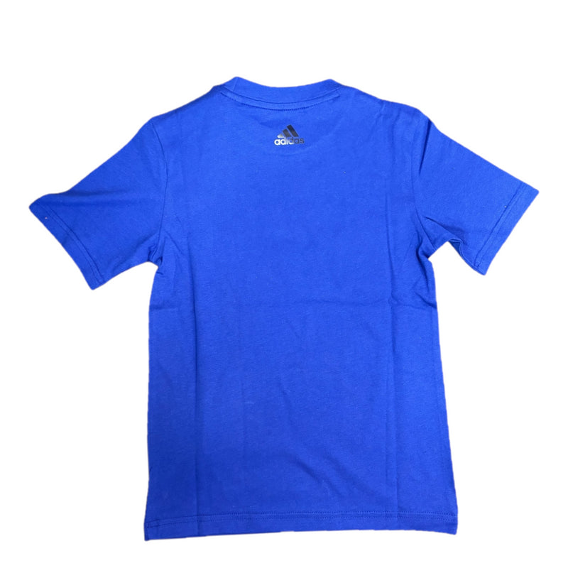 Leeds United Kid's T-Shirt Football adidas Blue Top