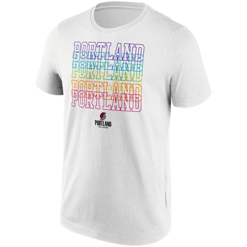 Portland Trail Blazers T-Shirt Men's NBA Pride Graphic Top